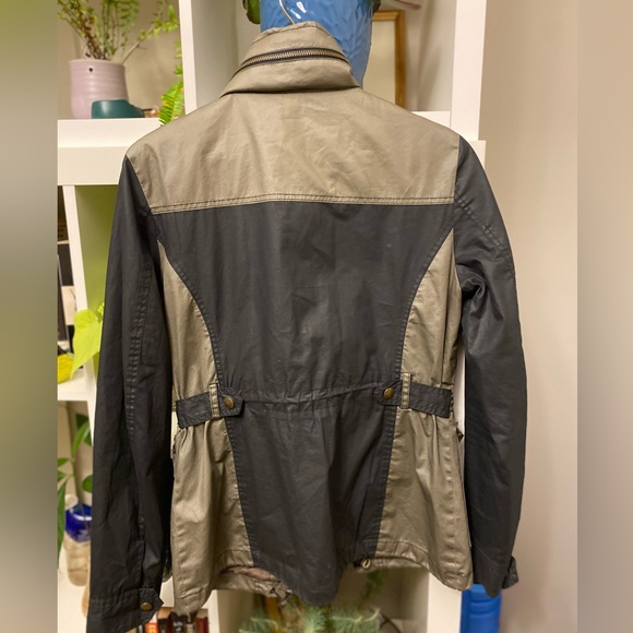 Michael Kors Two Tone Canvas Jacket - Picture 6 of 7